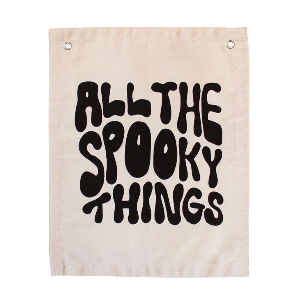 NEW Imani Collective All The Spooky Things Halloween Banner, NWT